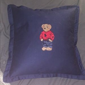Polo Bear Pillow